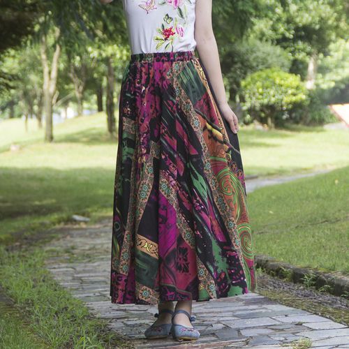 A-Line Skirt in Plaid – PILOT / POWELL