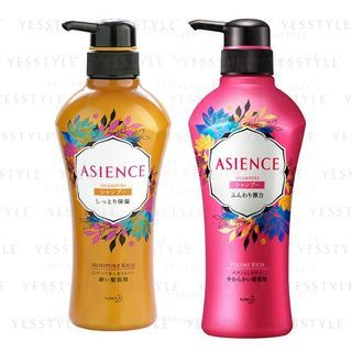 Kao - Asience Rich Shampoo 450ml - 2 Types