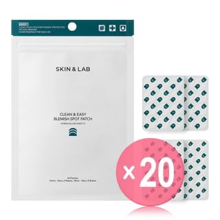 SKIN&LAB - Clean & Easy Blemish Spot Patch (x20) (Bulk Box)