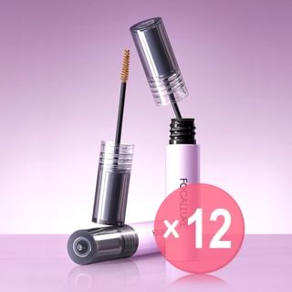 FOCALLURE - Full-Cover Slim Eyebrow Gel - 3 Colors (x12) (Bulk Box)