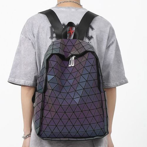 Iridescent sale geometric backpack