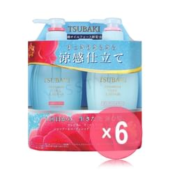 Shiseido - Tsubaki Premium Cool & Repair Shampoo & Conditioner Set (x6) (Bulk Box)