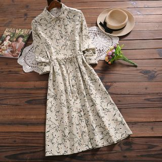 bec and bridge alexa midi dress Alexa Ruched Dress in Natural – SVRN