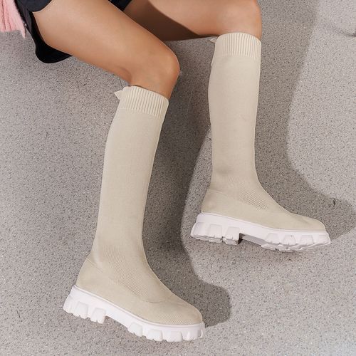 Tall shop sock boots