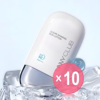 UNNY CLUB - Clear Shaking Sun Lotion SPF50+ PA+++ (x10) (Bulk Box)