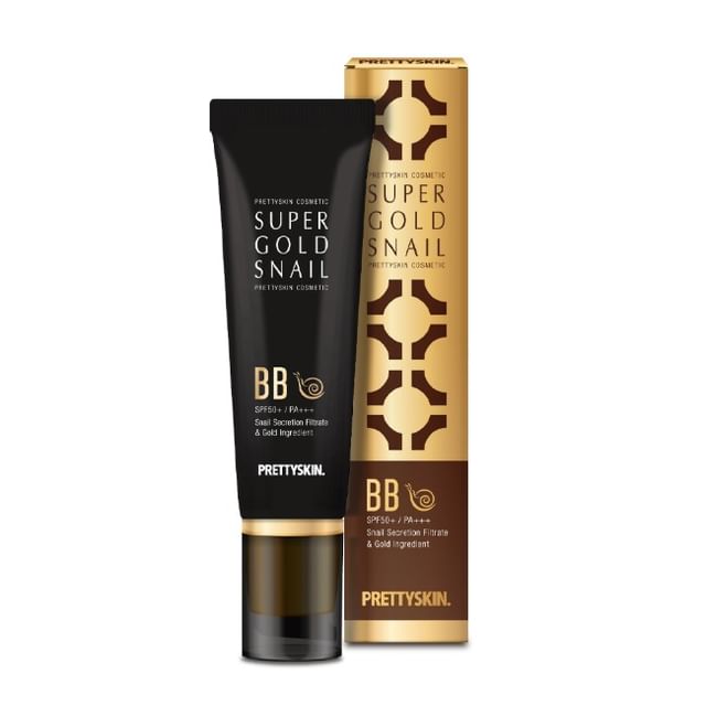 Pretty skin-Super Gold Snail BB Cream - BB crème