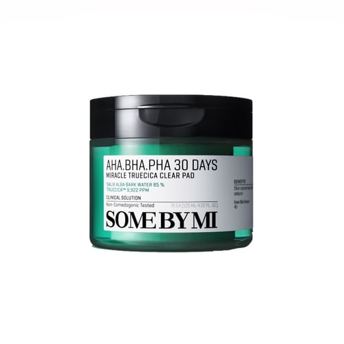 Some By Mi AHA, BHA, PHA 30 Days Miracle Truecica Clear Pad