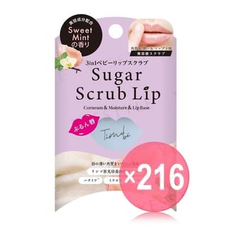 Beauty World - La.Stella Time Be 3-In-1 Sugar Scrub Lip Sweet Mint (x216) (Bulk Box)