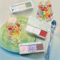 LEEMEMBER - 3 Colors Eyeshadow Fruit Punch Edition - 3 Types