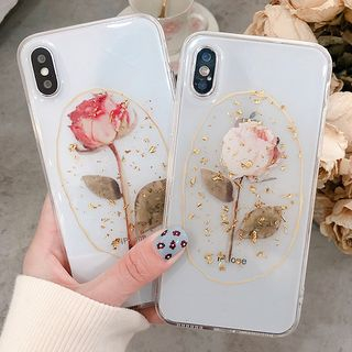 Milk Maid - Rose Print Phone Case - iPhone 6 / 6 Plus / 7 / 7 Plus / 8 ...