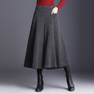 Lewwe-Cropped Wide Leg Pants
