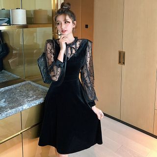 lazada long sleeve dress