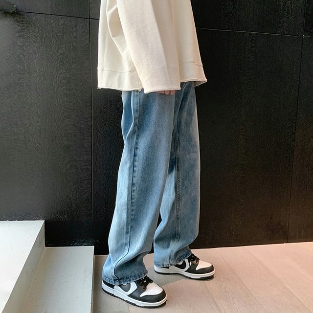 SuperLittle - Plain Straight Leg Jeans 