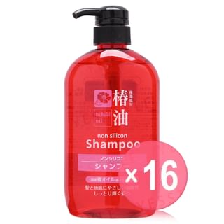 Cosme Station - Tsubaki Oil Non Silicone Shampoo (x16) (Bulk Box)