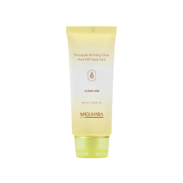 MIGUHARA-Pineapple Refining Glow Peel-off Mask Pack