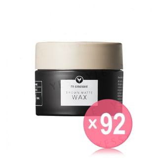 hh simonsen - Brown Matte Clay Hair Wax (x92) (Bulk Box)