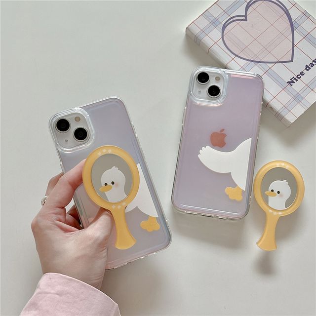 Edgin - Duck Phone Case - iPhone 13 Pro Max / 13 Pro / 13 / 13 mini / 12 Pro Max / 12 Pro / 12 / 12 mini / 11 Pro Max / 11 Pro / 11 / SE / XS Max / XS / XR / X | YesStyle Edgin - Duck Phone Case - iPhone 13 Pro Max / 13 Pro / 13 / 13 mini / 12 Pro Max / 12 Pro / 12 / 12 mini / 11 Pro Max / 11 Pro / 11 / SE / XS Max / XS / XR / X | YesStyle