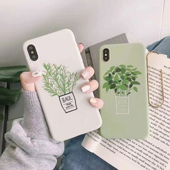 Cellfie - 植物印花手机套 - 苹果 iPhone XS Max / XS / XR / X / 8 / 8 Plus / 7 / 7 Plus / 6s / 6s Plus Cellfie - 植物印花手机套 - 苹果 iPhone XS Max / XS / XR / X / 8 / 8 Plus / 7 / 7 Plus / 6s / 6s Plus