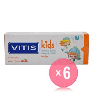 VITIS - Kids Gel Cherry (x6) (Bulk Box)