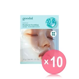 Goodal - Heartleaf Hyaluron Soothing Gel Mask (x10) (Bulk Box)