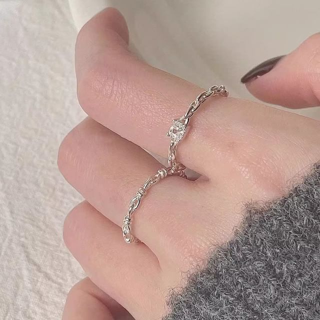 Tinseltown-Knot Open Ring