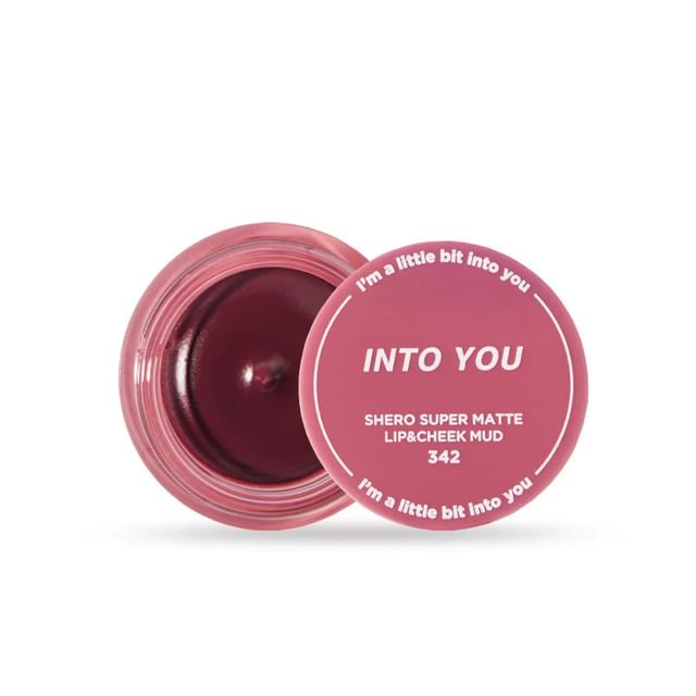 INTO YOU-Hot Canned Lip Cheek Mud - Rouge à lèvres et blush - 3 teintes