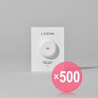 LAGOM - White Kaolin Mud Mask Mini (x500) (Bulk Box)