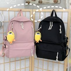 KAMELIS - Print Nylon Zip Backpack KAMELIS - Print Nylon Zip Backpack