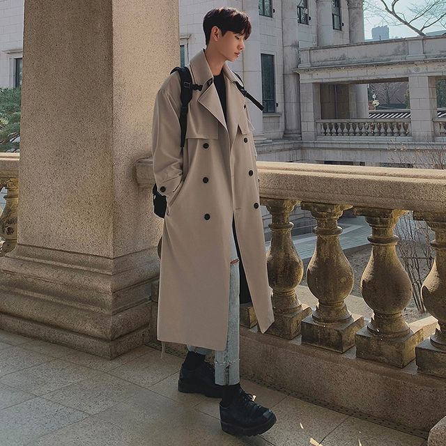 Double Breasted Trench Coat