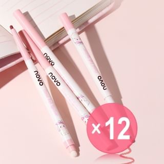 NOVO - Dual-Ended Cloud Soft Lipliner - 4 Colors (x12) (Bulk Box)