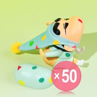 Foong - Crayon Shin-Chan Pajamas Hat Chilling Peppermint 2-in-1 Thai Herbal Inhaler & Balm (x50) (Bulk Box)