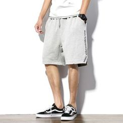 Kieran - Letter Sweatshorts Kieran - Letter Sweatshorts