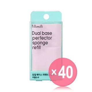 fillimilli - Dual Base Perfector Sponge Refill (x40) (Bulk Box)