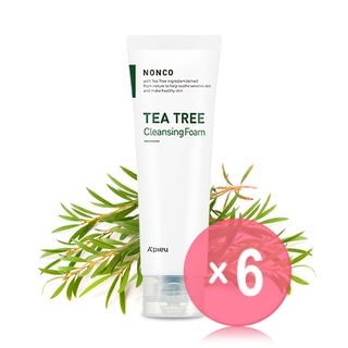 A'PIEU - Nonco Tea Tree Cleansing Foam 130ml (x6) (Bulk Box)