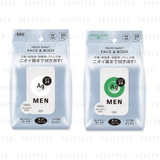 Shiseido - Ag Deo 24 Men Face & Body Sheet