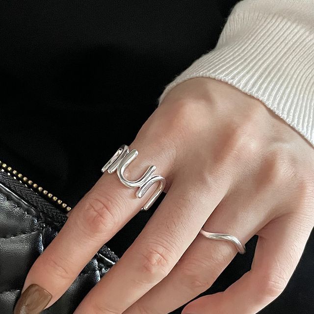 Sharkkira-Metal Open Ring