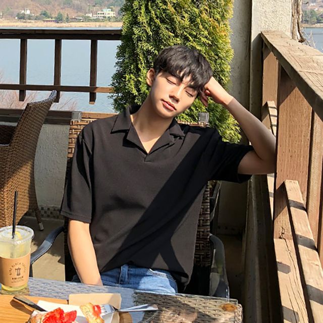 MRCYC-Short-Sleeve Collared T-Shirt