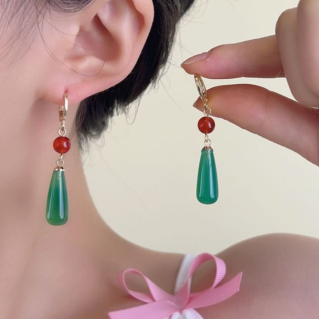 True Glam-Beaded Drop Earring