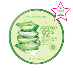 NATURE REPUBLIC - Soothing & Moisture Aloe Vera 92% Soothing Gel NATURE REPUBLIC - Soothing & Moisture Aloe Vera 92% Soothing Gel