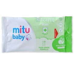 Hapi - Mitu Baby Wipes Antiseptic Wipe Food Grade (10 Wipes) Hapi - Mitu Baby Wipes Antiseptic Wipe Food Grade (10 Wipes)