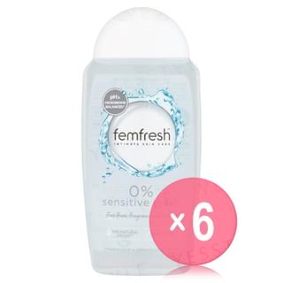 Femfresh - Intimate Skin Care 0% Sensitive Wash (x6) (Bulk Box)
