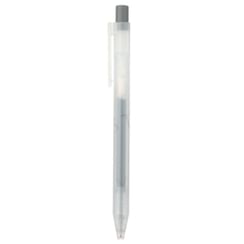 MUJI Smooth Gel Ink Ballpoint Pen Knock Type 0.3mm Black 1 PC