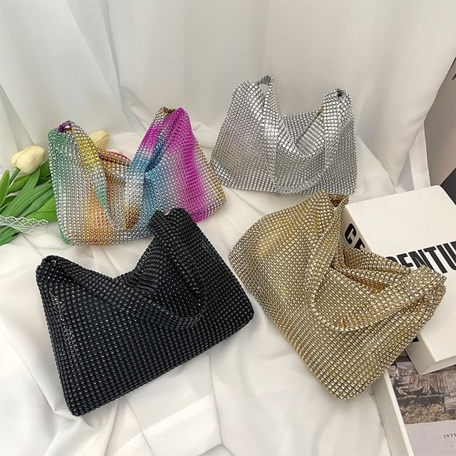Mulgam-Rhinestone Shoulder Bag