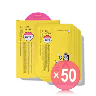 MIDHA - Rice Milk Mask Hydro Glowing Set (x50) (Bulk Box)