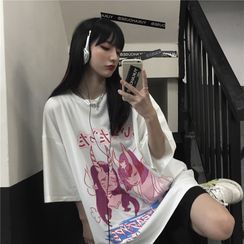 Giuliana(ギーリアナ) - プリントT 半袖 Giuliana(ギーリアナ) - プリントT 半袖