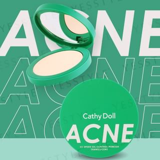 Cathy Doll - Acne CC Speed Oil Control Powder Translucent