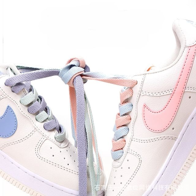 XIXI STUDIO-Plain Sneaker Shoelaces