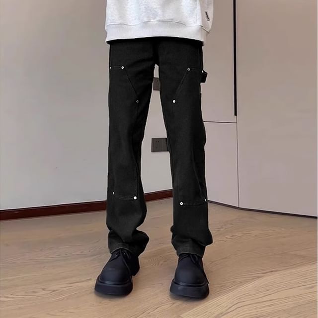 Kimeya-High Waist Loose Fit Cargo Pants