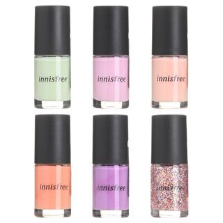 innisfree - Real Color Nail Highteen Mood Edition - 6 Colors