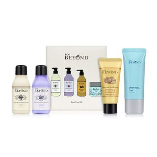 BEYOND - Best Tour Kit: Deep Moisture Shower Cream 60ml + Professional Defense Shampoo 60ml + Phytoganic Facial Foam (Tube) 30ml + Phyto Aqua Cream (Tube) 20ml